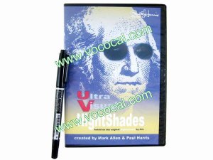 Ultra Visual NightShade Move Sunglasses Close Up Magic Trick Props Toy