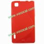 Red S Style TPU Gel Case Cover Skin for LG Optimus Ex SU880