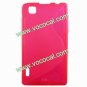 Rose S Style TPU Gel Case Cover Skin for LG Optimus EX SU880