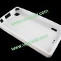White S Style TPU Gel Case Cover Skin for LG Optimus EX SU880