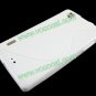 White S Style TPU Gel Case Cover Skin for LG Optimus EX SU880