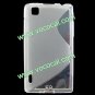 Clear S Style TPU Gel Case Cover Skin for LG Optimus EX SU880