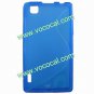 Blue S Style TPU Gel Case Cover Skin for LG Optimus EX SU880