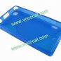 Blue S Style TPU Gel Case Cover Skin for LG Optimus EX SU880