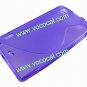 Purple S Style TPU Gel Case Cover Skin for LG Optimus EX SU880