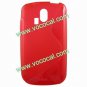 Red S Style TPU Gel Case Back Cover Skin for Coolpad 7260
