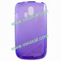 Purple S Style TPU Gel Case Back Cover Skin for Coolpad 7260
