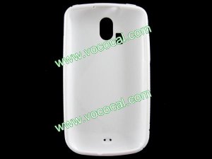 White S Style TPU Gel Case Back Cover Skin for Coolpad 7260