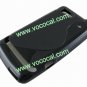 Black S Style TPU Gel Case Back Cover Skin for Motorola XT615