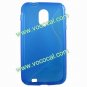 Blue S Style TPU Gel Case Cover Skin for Samsung Epic 4G Touch D710