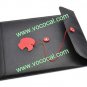 Black Leather Case Cover Envelope Pouch Bag for iPad 3(The New iPad)