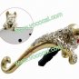Rhinestone Animal Style 3.5mm Dustproof Earphone Jack Plug Stopper for Phone