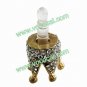 Rhinestone Crown 3.5mm Anti-Dust Earphone Jack Plug Stopper for Cellphone White