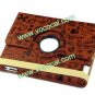 Chocolate 360 Rotating Cartoon Stand Leather Case Cover for iPad 2 & 3
