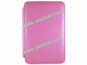Pink PU Leather Case Stand Cover Skin for 7 Inch 16:9 Tablet PC