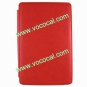 Red PU Leather Case Stand Cover Skin for 7 Inch 16:9 Tablet PC