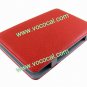 Red PU Leather Case Stand Cover Skin for 7 Inch 16:9 Tablet PC