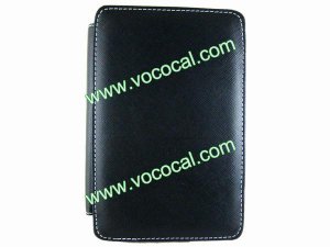 Black PU Leather Case Stand Cover Skin for 7 Inch 16:9 Tablet PC