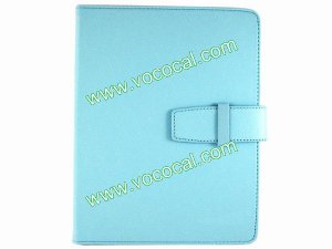 Blue Leather Case Stand Cover for 8 Inch 16:9 Tablet PC