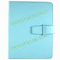 Blue Leather Case Stand Cover for 8 Inch 16:9 Tablet PC