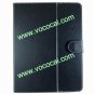 Black PU Leather Case Stand Cover Skin for 9.7 Inch 16:9 Tablet PC