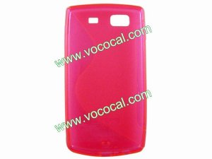 Rose S Style TPU Gel Case Cover Skin for Samsung Wave 3 S8600