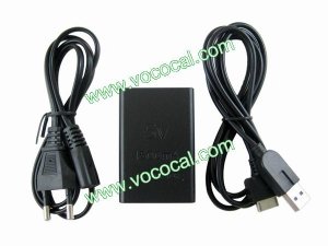 USB Cable Line EU Plug Travel Charger Adapter for Sony PS Vita