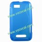 Blue S Style TPU Gel Case Cover Skin for Motorola Defy Mini XT320