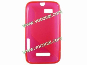 Rose S Style TPU Gel Case Cover Skin for Motorola Defy Mini XT320