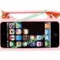 Cute Protective Soft Silicone Handbag Case Cover Skin for iPhone 5 Pink