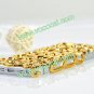 Luxury Palace Flower Hollow Out Plating Hard Case Cover Skin for iPhone 5 Golden