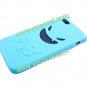 Cute 3D Silicone Devil Demon Protective Case Cover Skin for iPhone 5 Light Blue