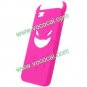 Cute 3D Silicone Devil Demon Protective Case Cover Skin for iPhone 5 Rose