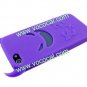 Cute 3D Silicone Devil Demon Protective Case Cover Skin for iPhone 5 Purple
