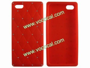 Fashion Fancy Protective Silicone Case Cover Skin for iPhone 5 Red