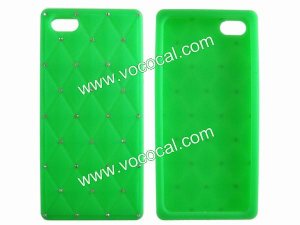 Fashion Fancy Protective Silicone Case Cover Skin for iPhone 5 Green