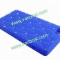 Fashion Bling Protective Silicone Case Cover Skin for iPhone 5 Dark Blue