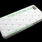 Fashion Bling Protective Silicone Case Cover Skin for iPhone 5 White