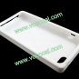 Fashion Bling Protective Silicone Case Cover Skin for iPhone 5 White