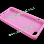 Fashion Star Protective Silicone Case Cover Skin for iPhone 5 Pink