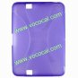 X Line TPU Protective Case Cover Skin for Amazon Kindle Fire HD Purple
