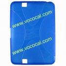 X Line TPU Protective Case Cover Skin for Amazon Kindle Fire HD Blue