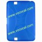 X Line TPU Protective Case Cover Skin for Amazon Kindle Fire HD Blue