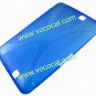 X Line TPU Protective Case Cover Skin for Amazon Kindle Fire HD Blue