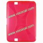 X Line TPU Protective Case Cover Skin for Amazon Kindle Fire HD Rose