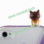 Cute Mushroom Kitten 3.5mm Dustproof Earphone Jack Plug Stopper for iPhone 5