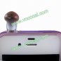 Cute Mushroom Funghi 3.5mm Dustproof Earphone Jack Plug Stopper Cap for iPhone