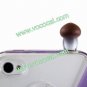 Cute Mushroom Funghi 3.5mm Dustproof Earphone Jack Plug Stopper Cap for iPhone