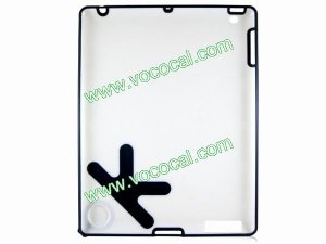 White OK Design Clear TPU Protective Case Cover Skin for iPad 3