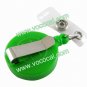 Green Cell Phone Anti Theft Device Security Hook Retractable Strap
